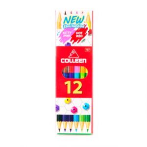 สีไม้2หัว colleen 12 สี