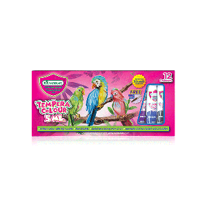 Master art สีน้ำ รุ่น เทมพารา Tempara 12 สี