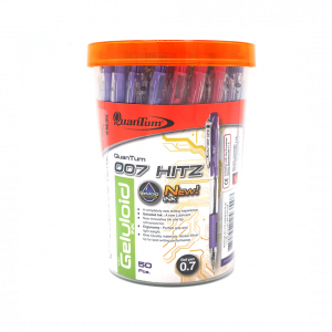 ปากกาลูกลื่น Quantum รุ่น 007 Hitz สีน้ำเงิน