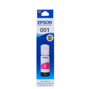 น้ำหมึก EPSON 001 ใส่ EPSON L4100/6100 ม่วงเเดง