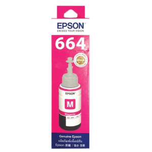 EPSON-หมึกแท้ ขนาด70ml (T6641) สำหรับ Epson L100 L110 L200 L210 L350 L355 L550 L555 สีแดง