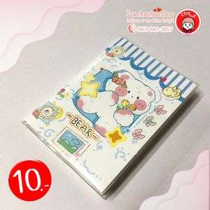 สมุดบันทึก ภาพกราฟิกรูปตัวการ์ตูน